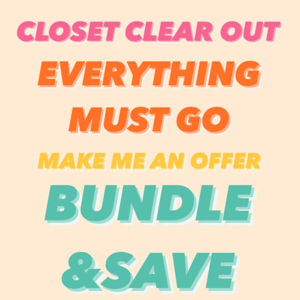 CLOSET SALE